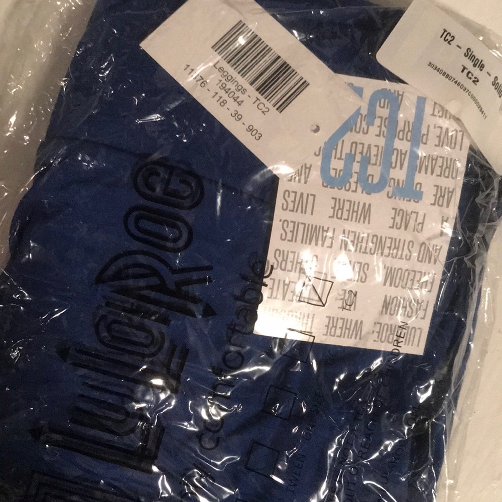 Lularoe Dark Blue Solid Leggings